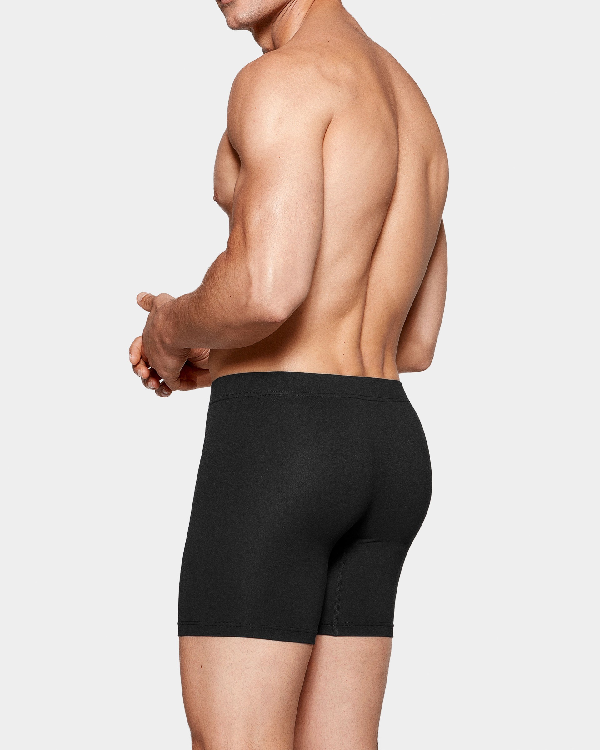 Boxer de homem longo Cotton Modal