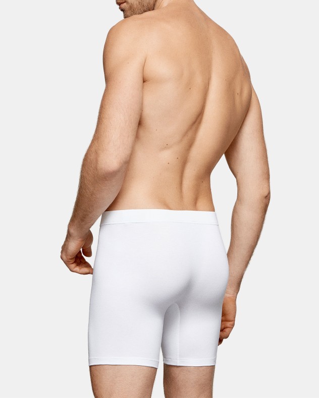 Men's long boxer Cotton Modal