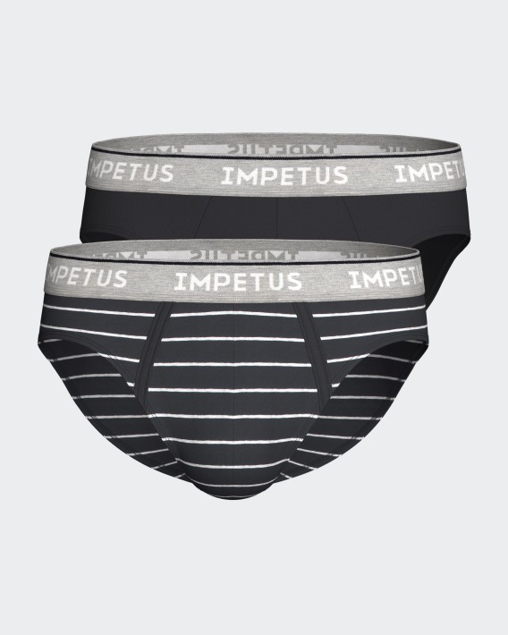 Pack 2 Slips d'homme en coton bio