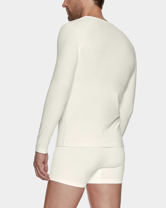 Camiseta interior de hombre en Lana Lyocelll