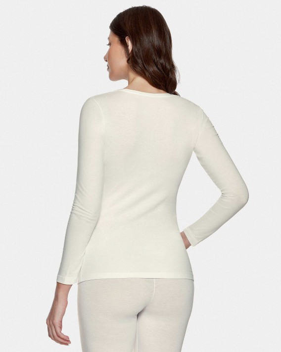 Camiseta interior de mujer en Lana Lyocelll