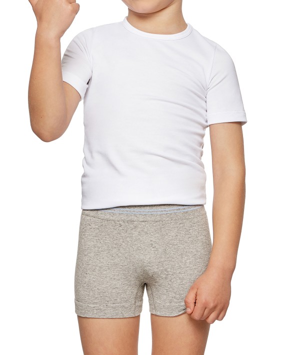 Lot de 2 boxers de garon sans coutures