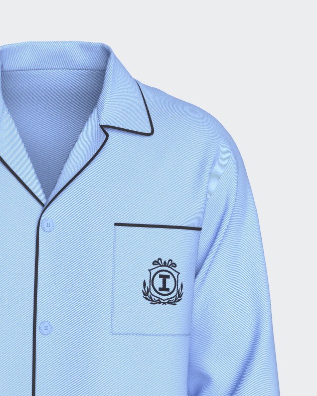 Pijama de homem em tela