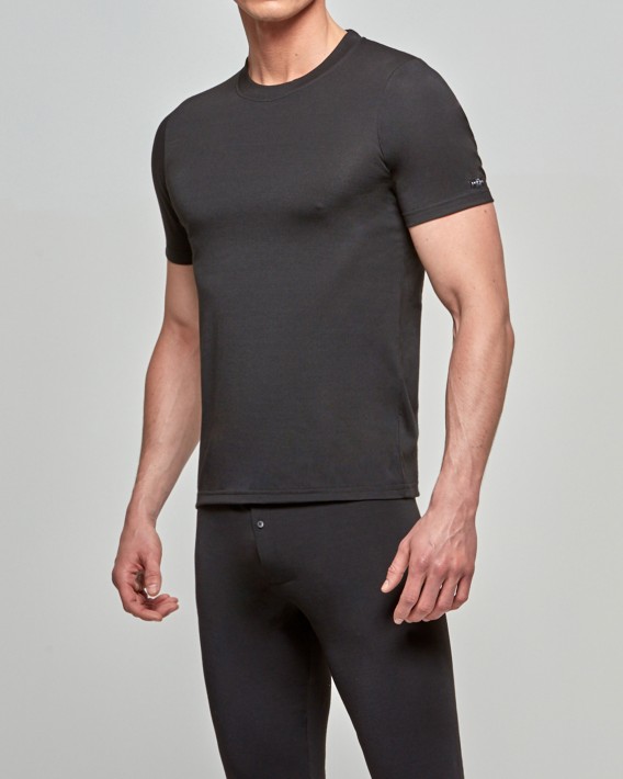 T-shirt de hombre cuello subido Thermo