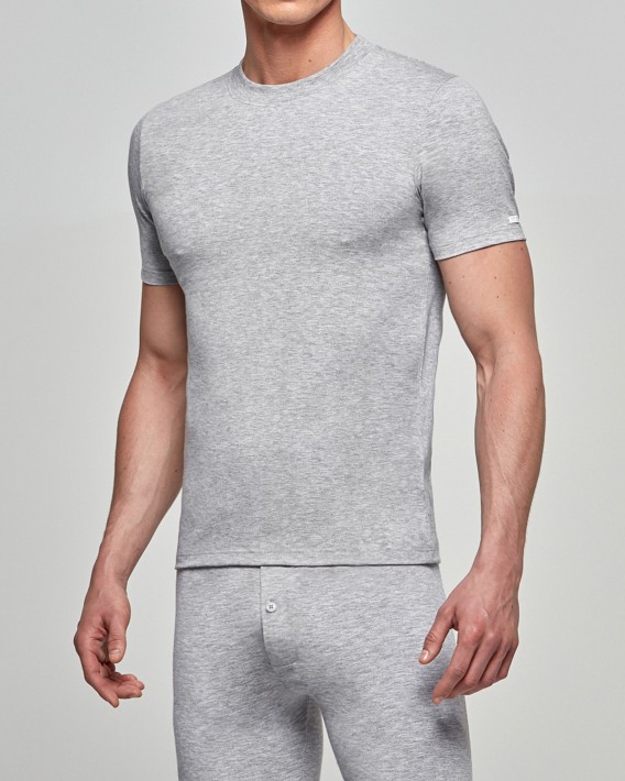 T-shirt de hombre cuello subido Thermo