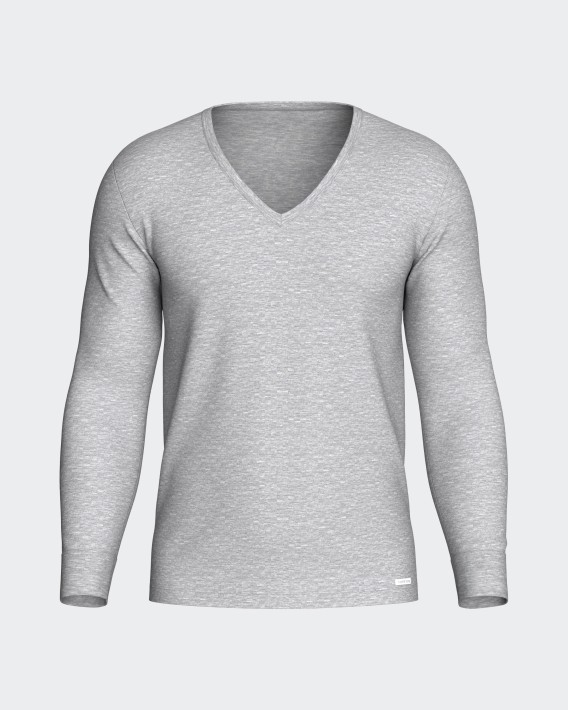 Camisola de homem gola V Thermo
