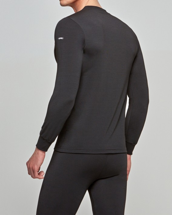 Long Sleeve O Neck Rib T-shirt Thermo