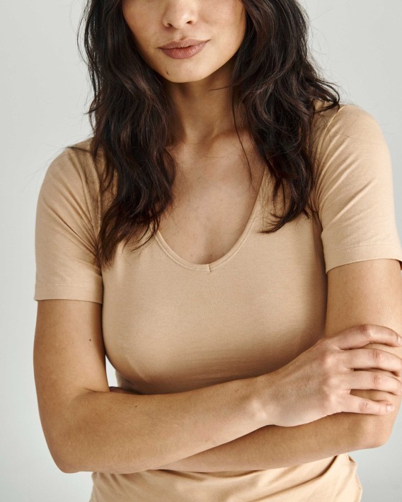 T-shirt V Neck Thermo
