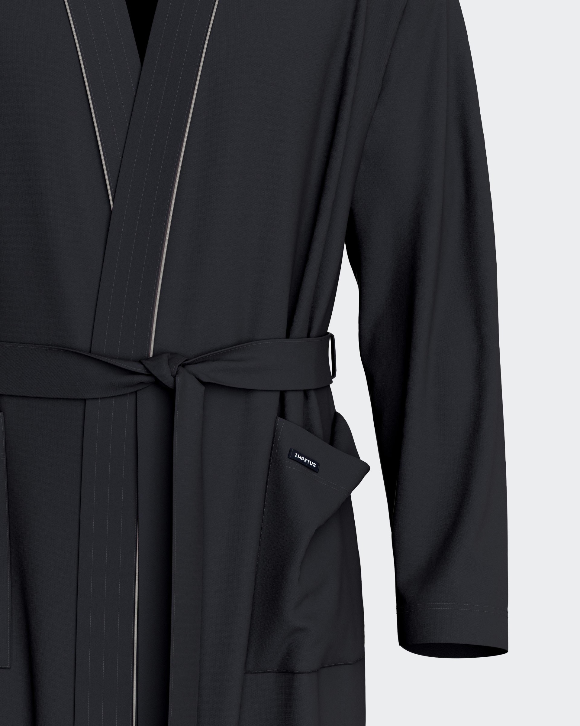 Herren Morgenmantel Soft Premium