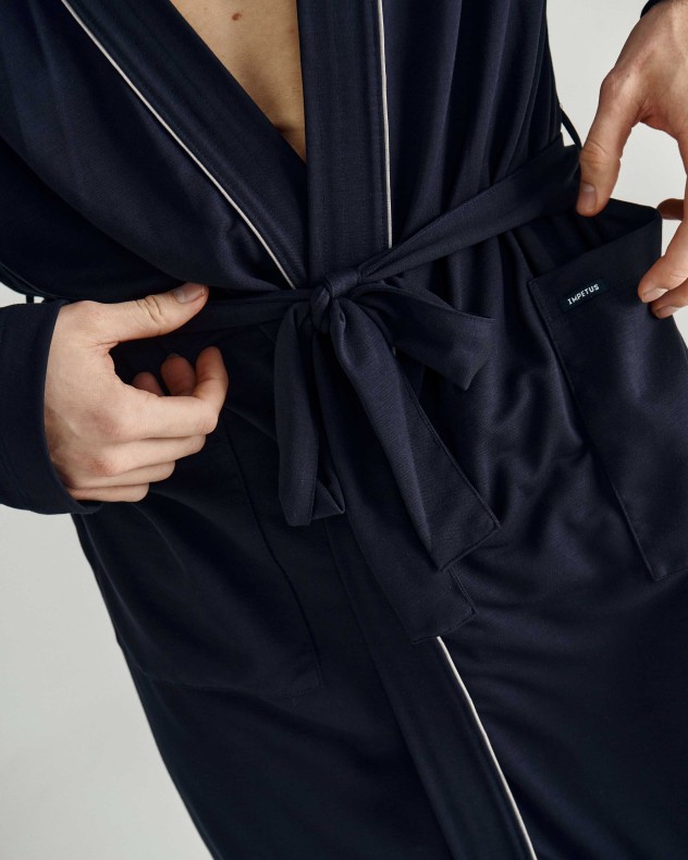 Peignoir long en Lyocell