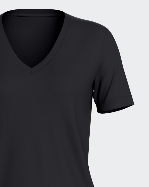 T-shirt in Lyocell