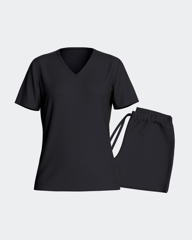 Lyocell short-sleeved pyjama