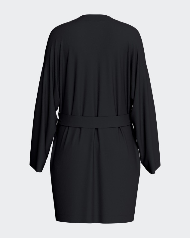 Kimono-style robe in Lyocell