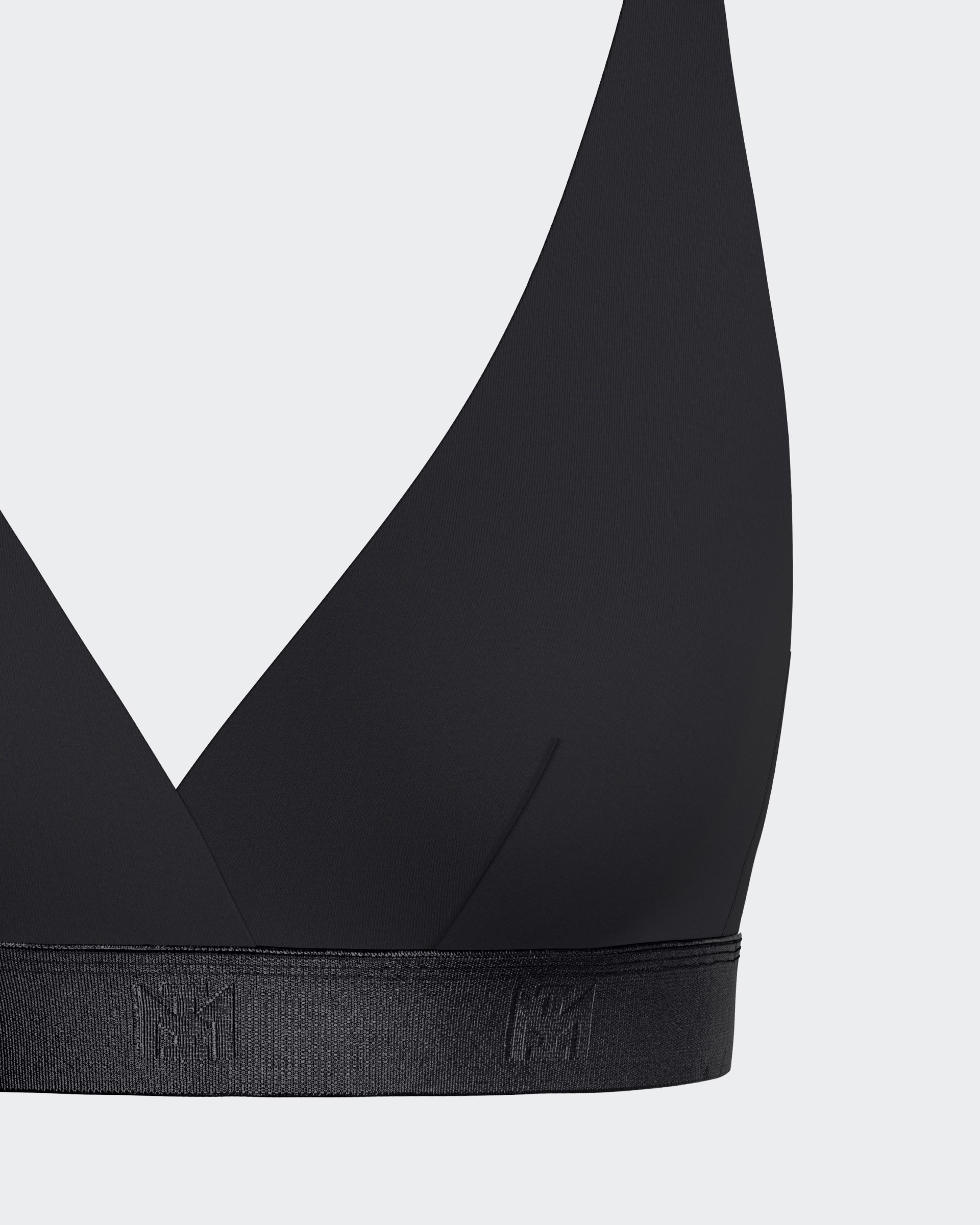 Triangular bra in Lyocell