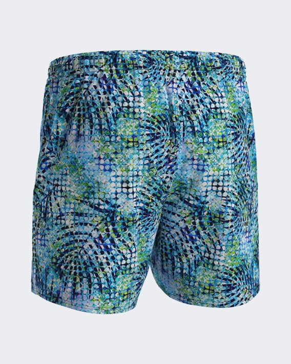 Badeshorts mit exotischem Print
