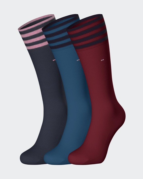 EP HM MEIA NORMAL DUPLO JAQUARD A02 Pack3 00 0