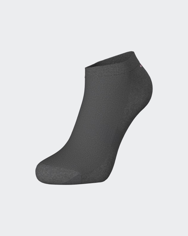 3 pares de meias invisíveis com bordado