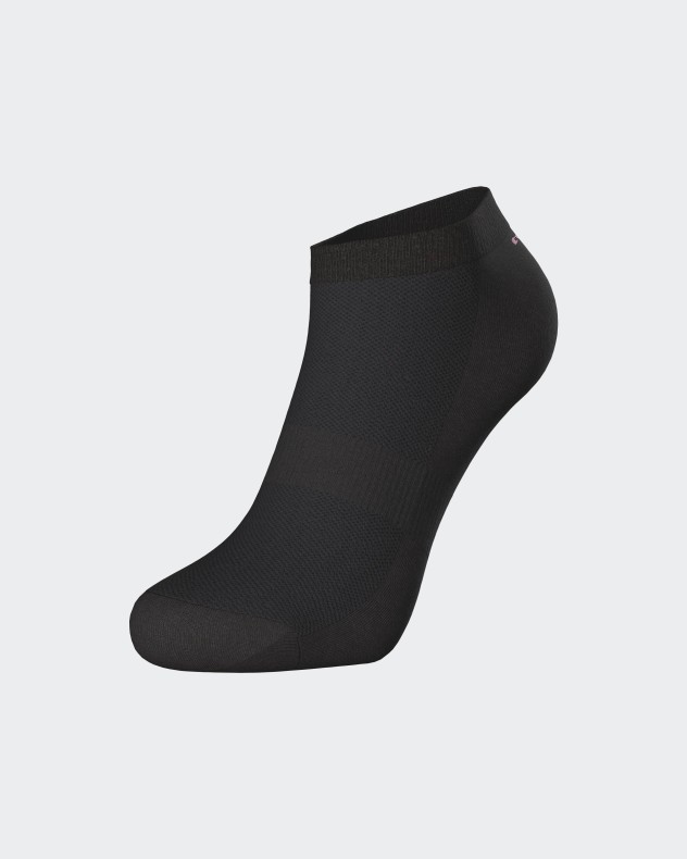 3 pares de meias invisíveis com bordado