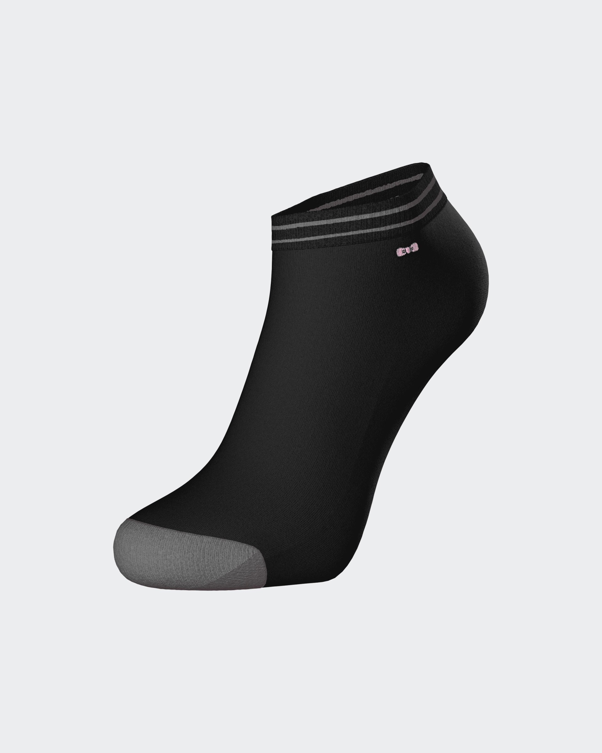 Socquettes à motif rayé