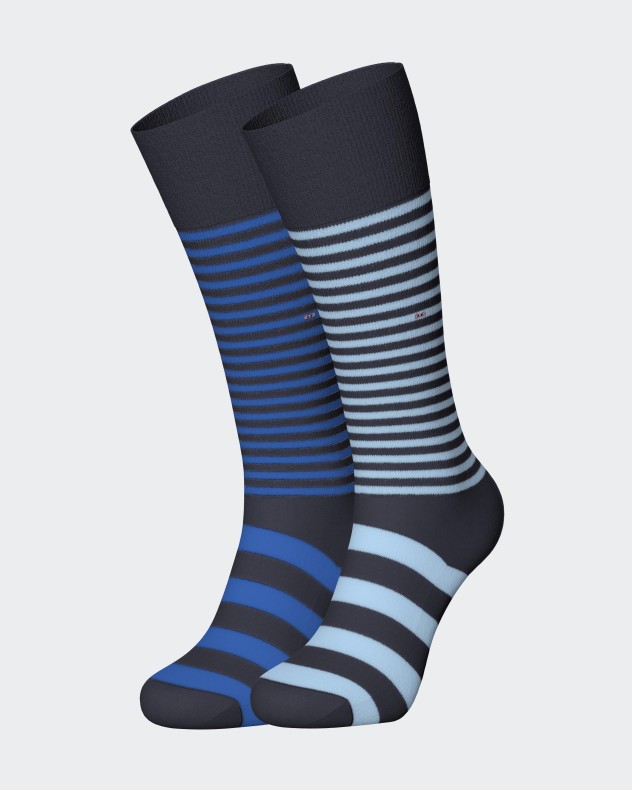 2 Paires de Chaussettes  rayures