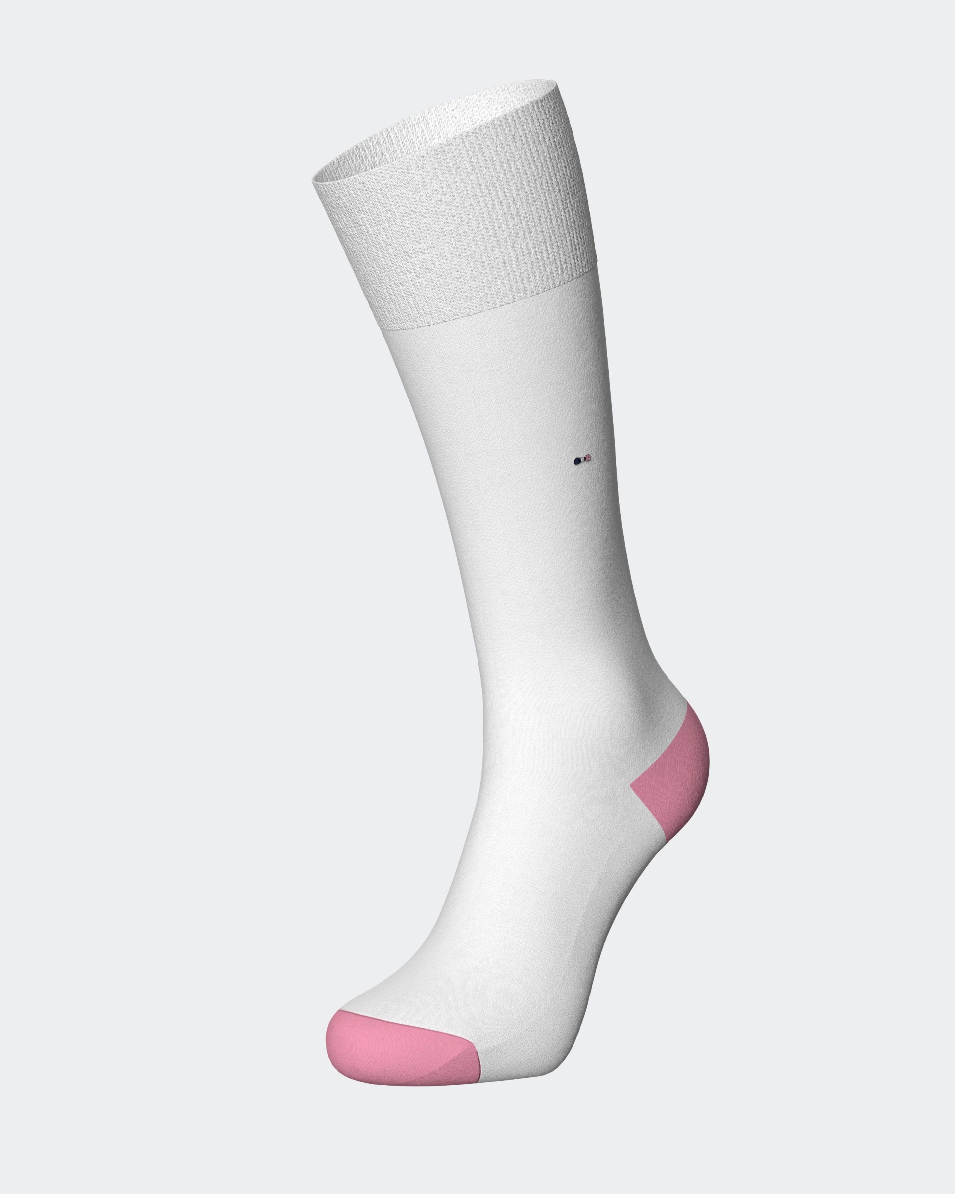 2 Pares de Meias caneladas às riscas