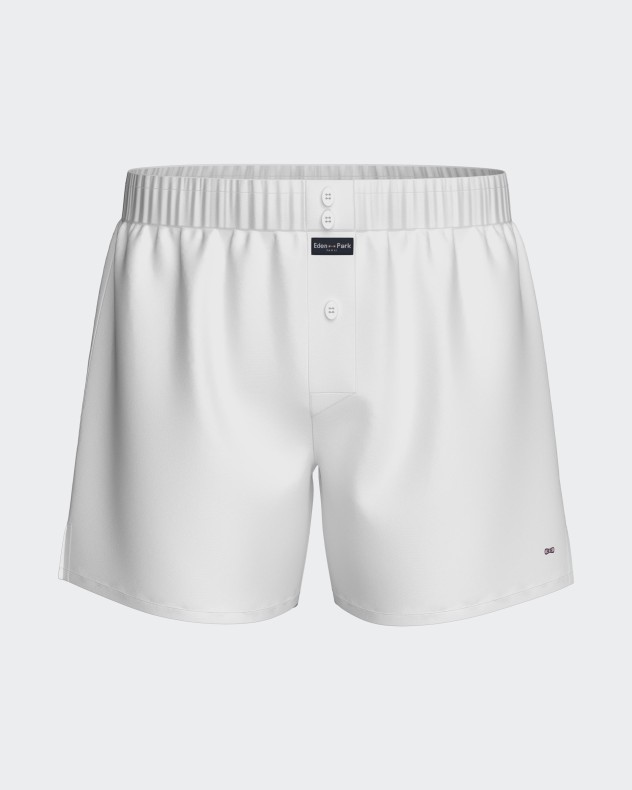 American Boxershort liso em algodão