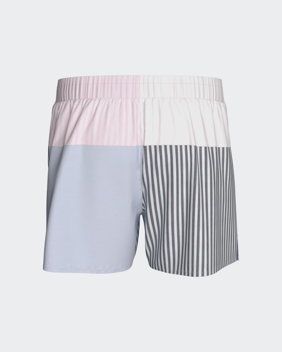 American Boxershort patchwork em algodo