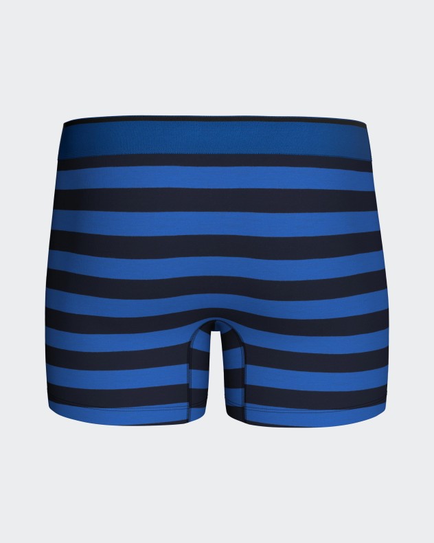 Striped boxer in cotton