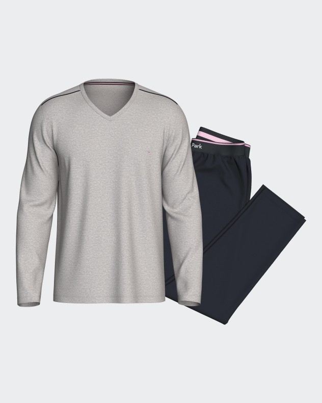 Long pyjama in cotton