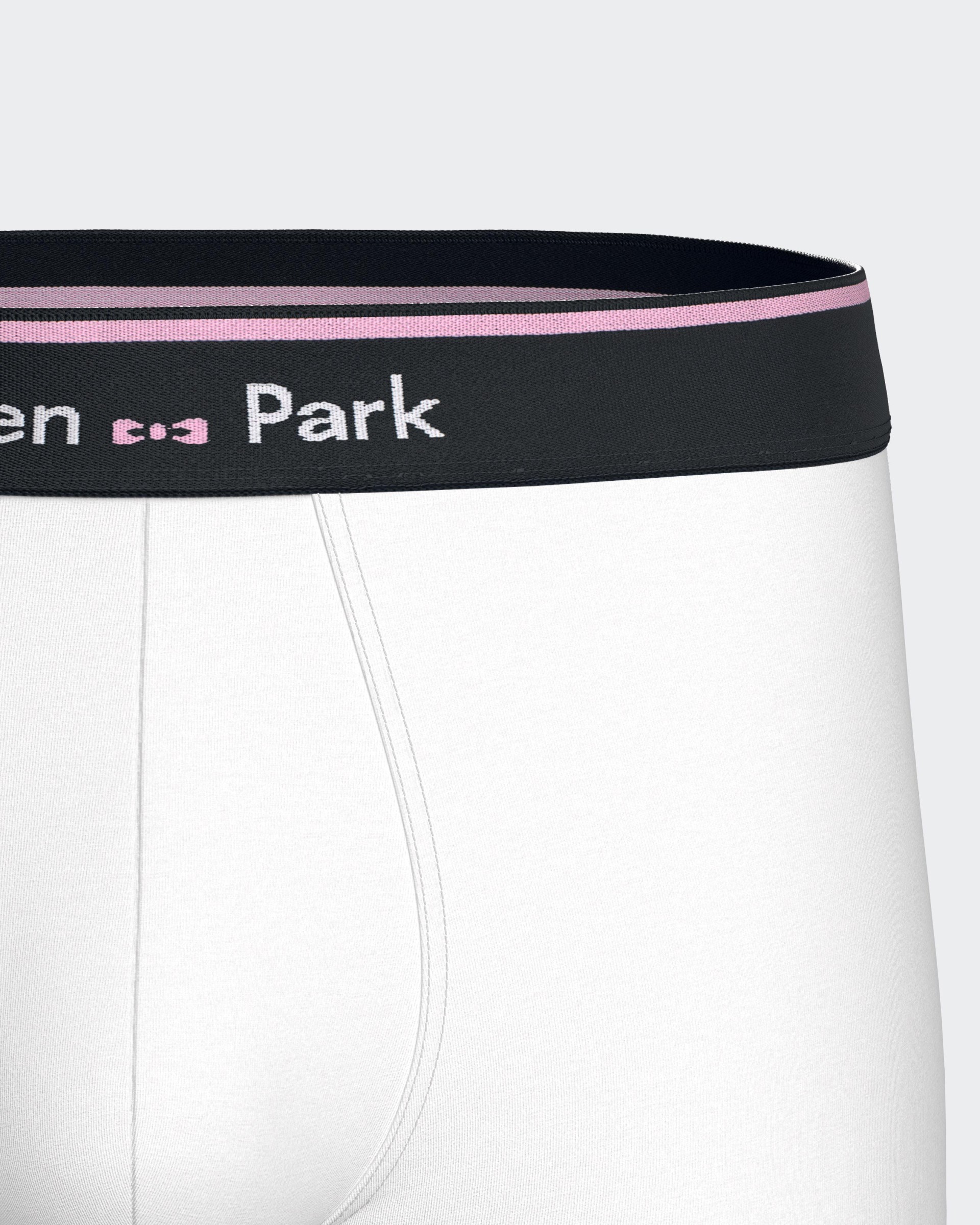 Plain boxer in cotton