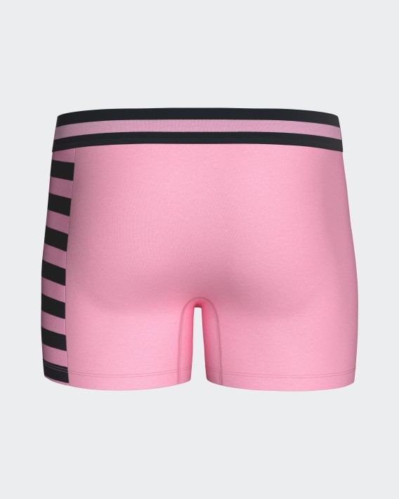 Boxer  rayures en coton