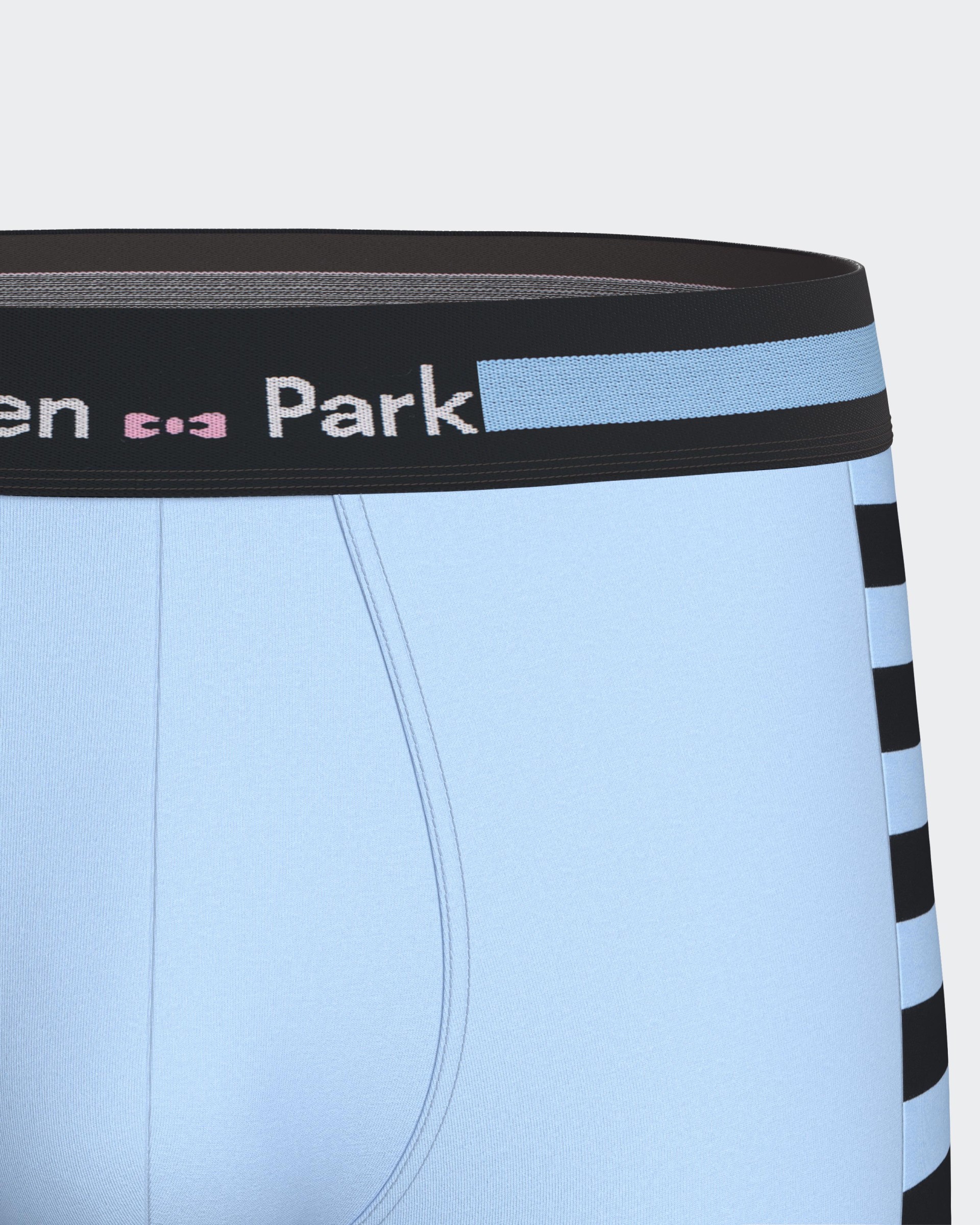 Plain boxer in cotton