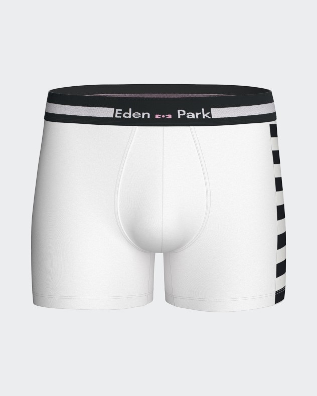 Plain boxer in cotton