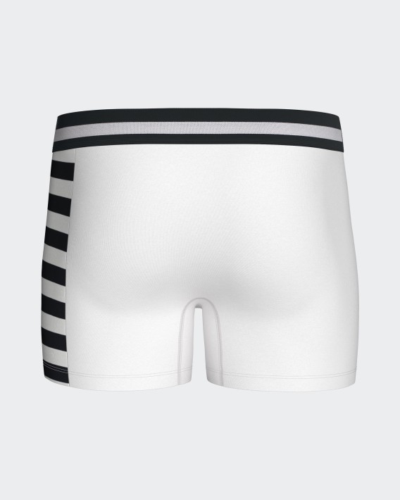 Boxer  rayures en coton