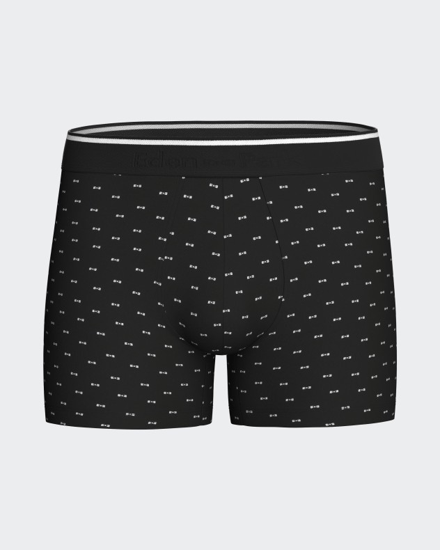 Boxer estampado laos em Algodo
