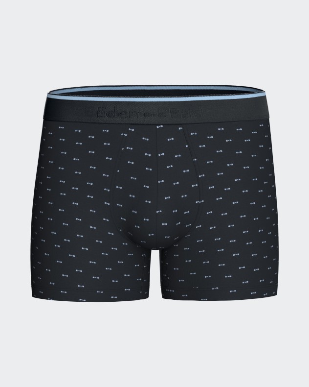 Boxer estampado lazos en algodón