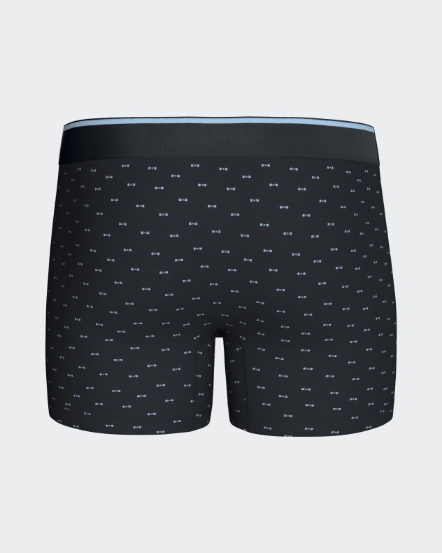 Boxer estampado lazos en algodón