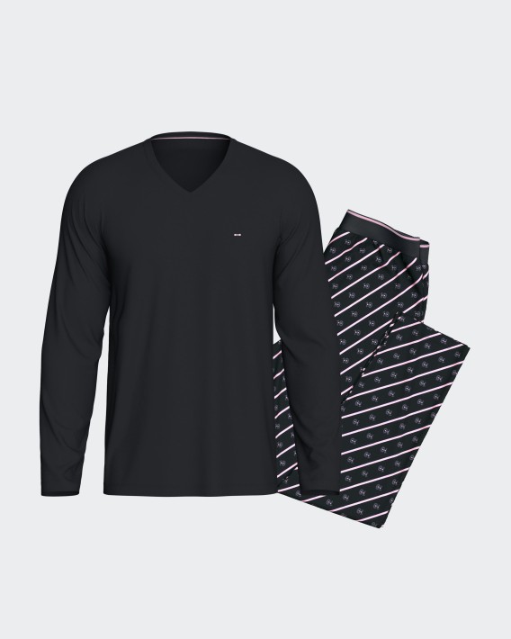 Pijama estampado laos en algodn