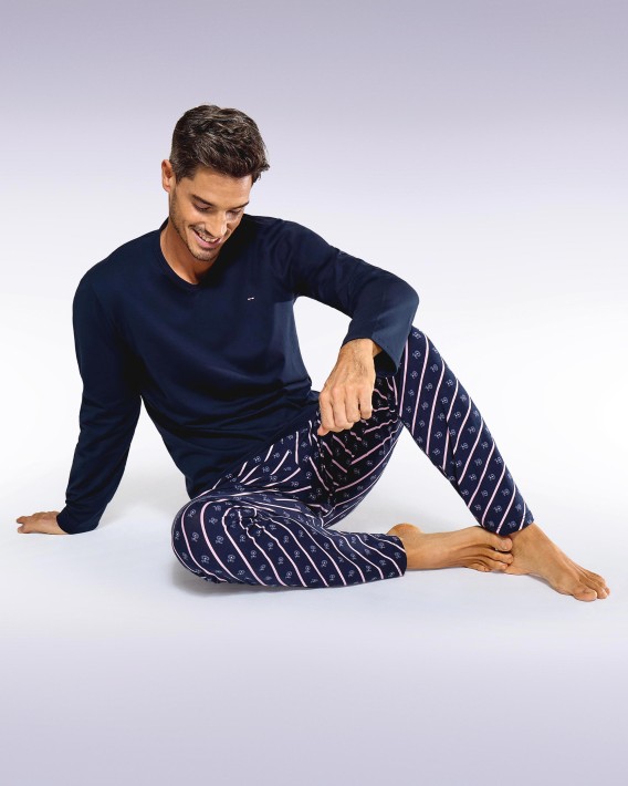 Pijama estampado laos en algodn