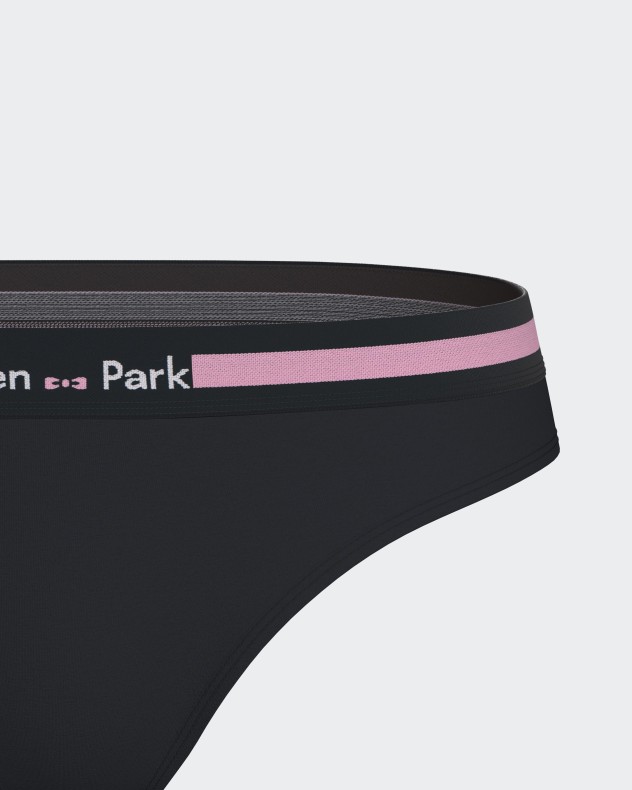 Tanga lisa en Algodón