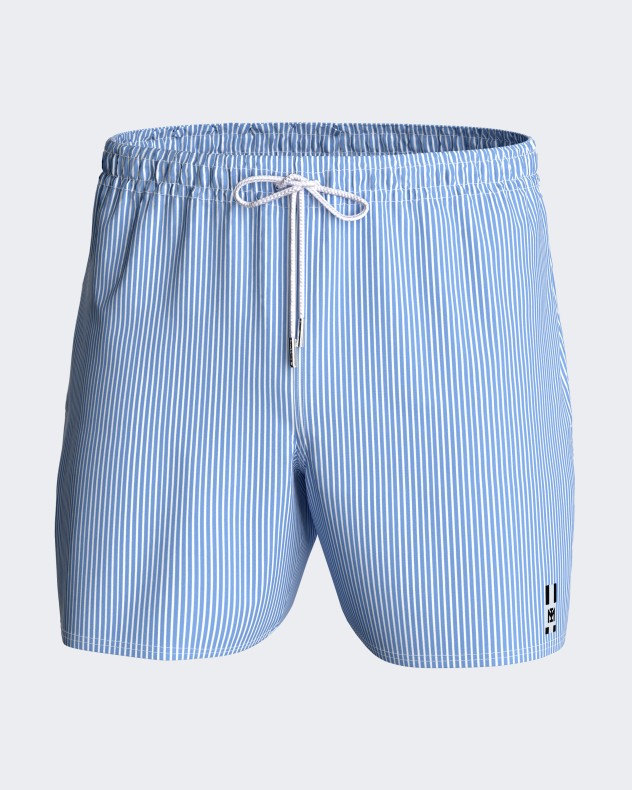 Gestreifte Badeshorts