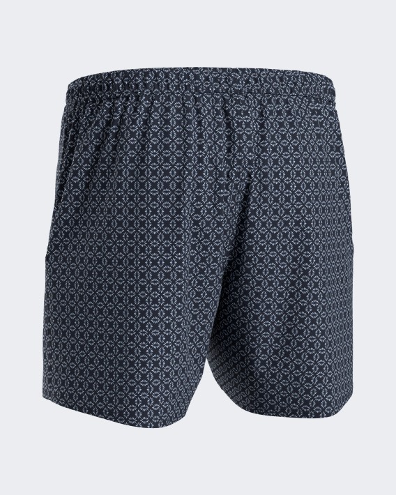 Badeshorts geometrisches Mikromotiv