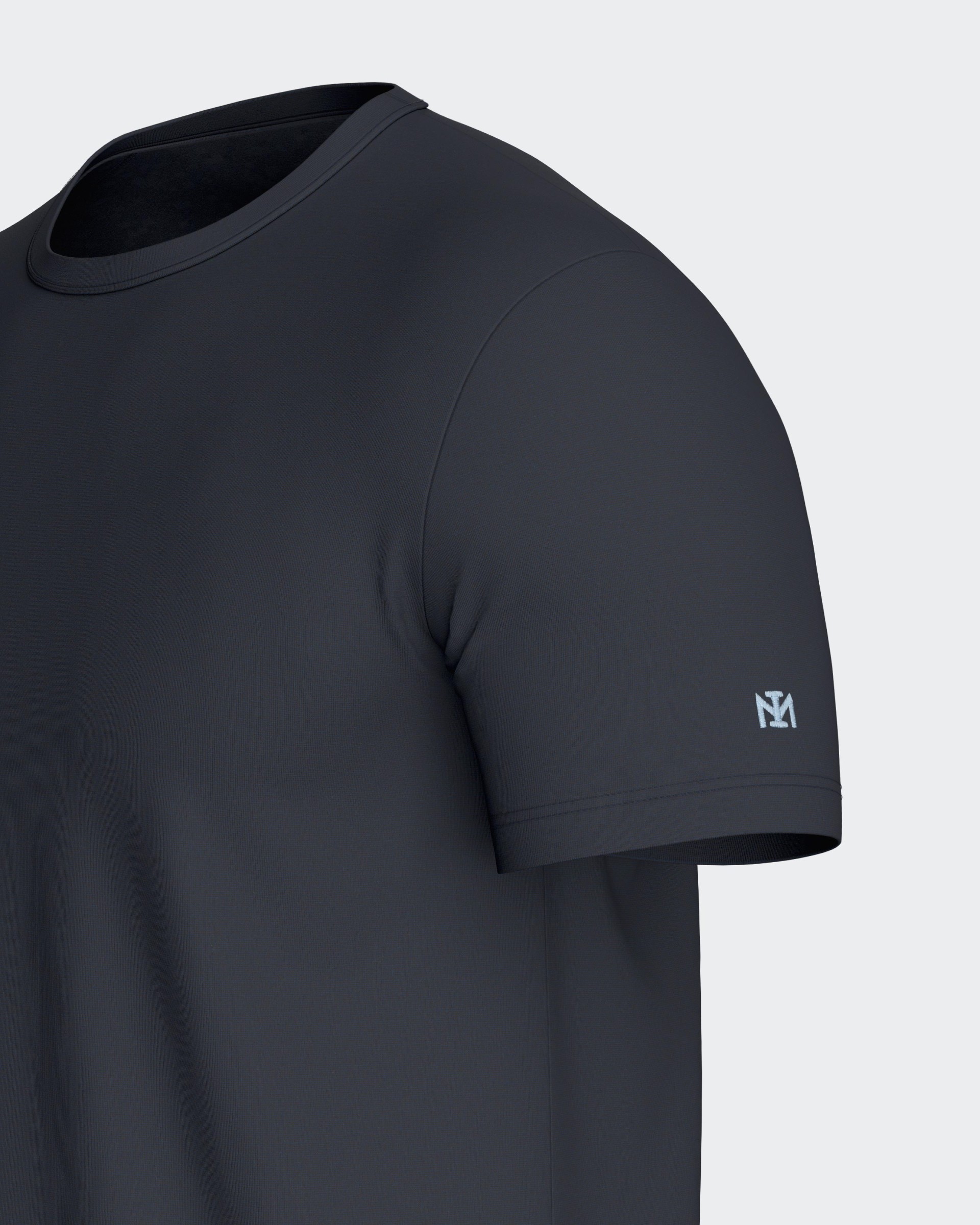 Camiseta de hombre de manga corta en Lyocell