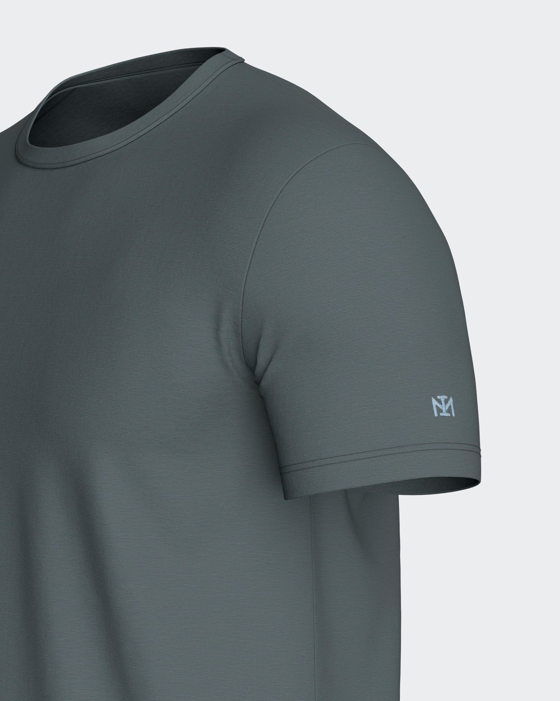 Camiseta de hombre de manga corta en Lyocell