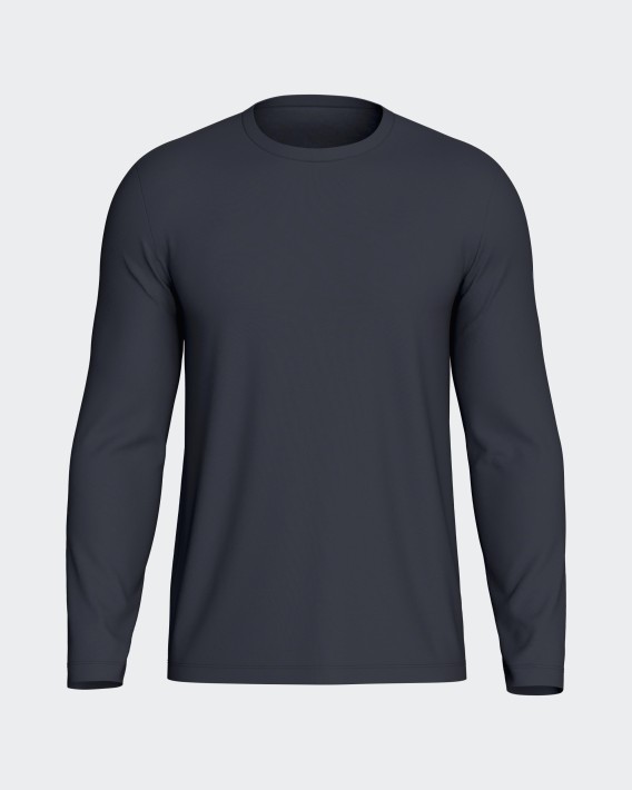 Langrmet T-shirt i lyocell og bomuld