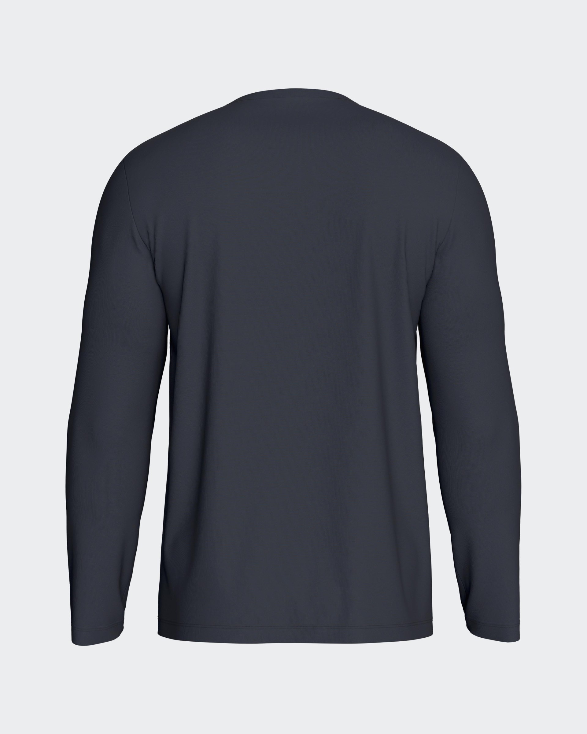 T-shirt manga comprida de homem em Algodão Lyocell