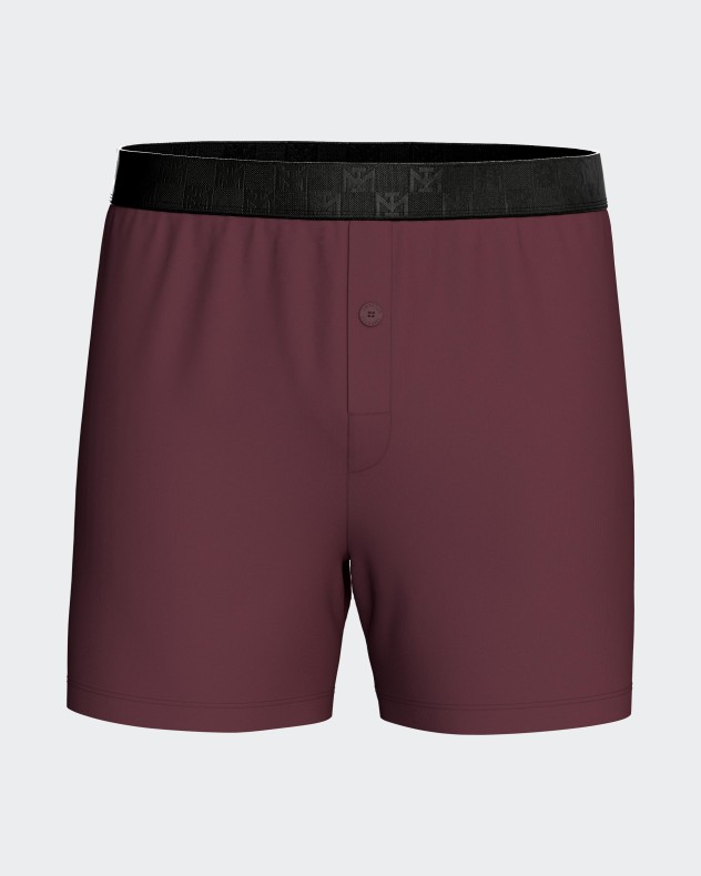 Boxershort avec bouton en Lyocell