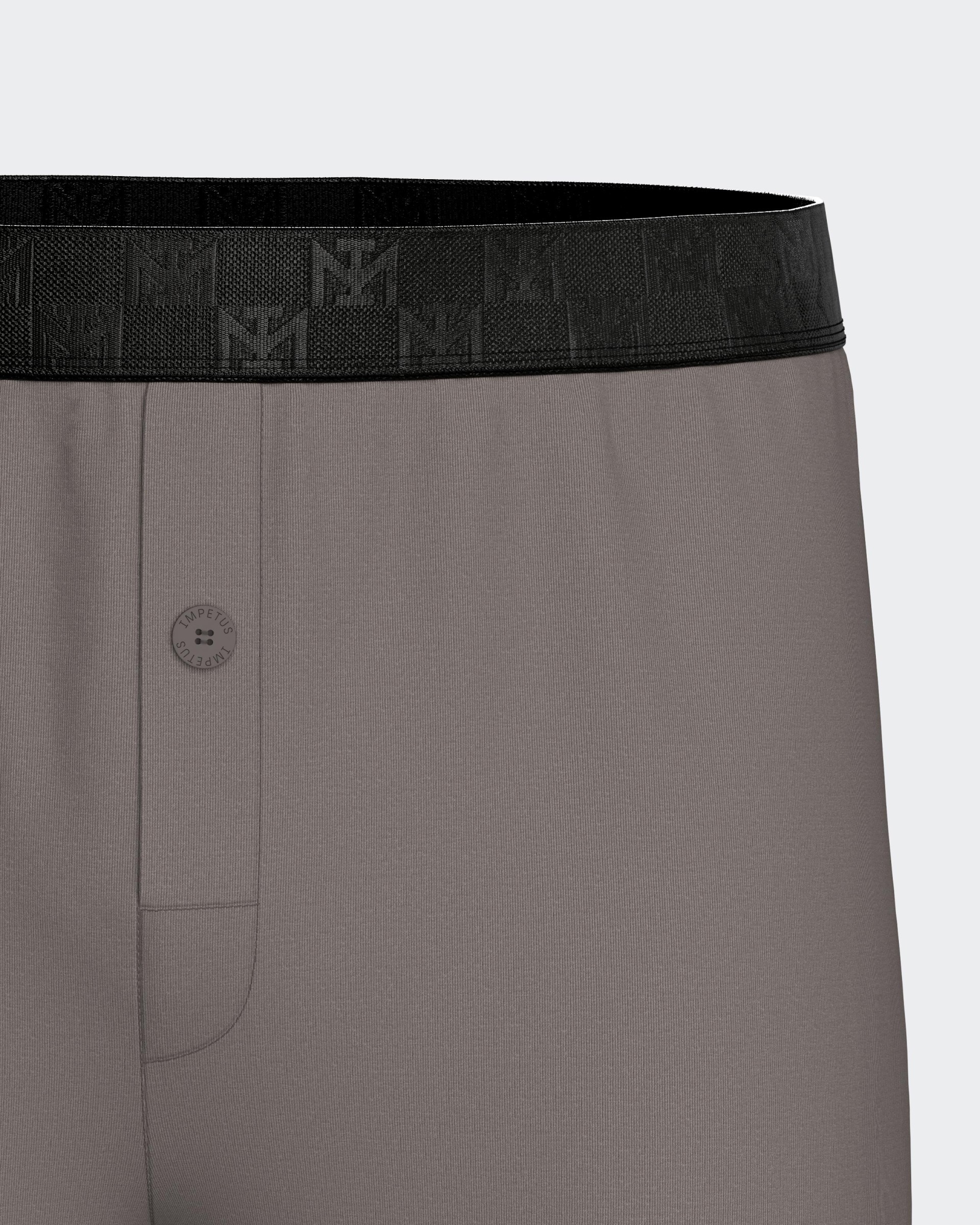 Men's boxershort with button in Lyocell
