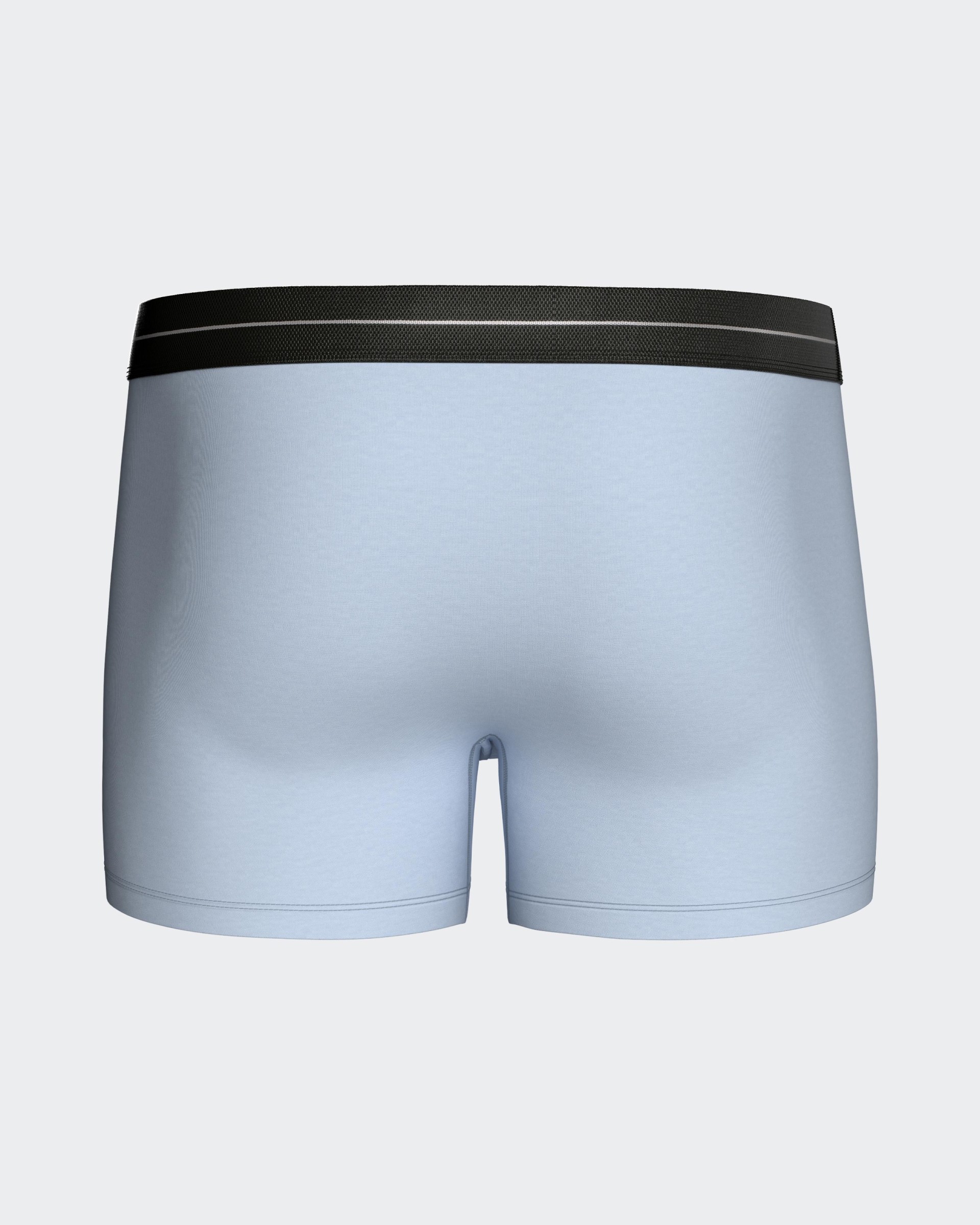 Plain men's boxer in Lyocell