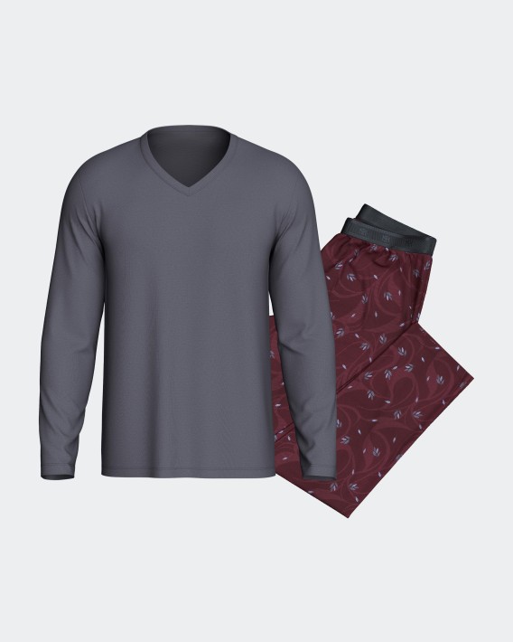 Pijama de homem comprido em Algodo Lyocell